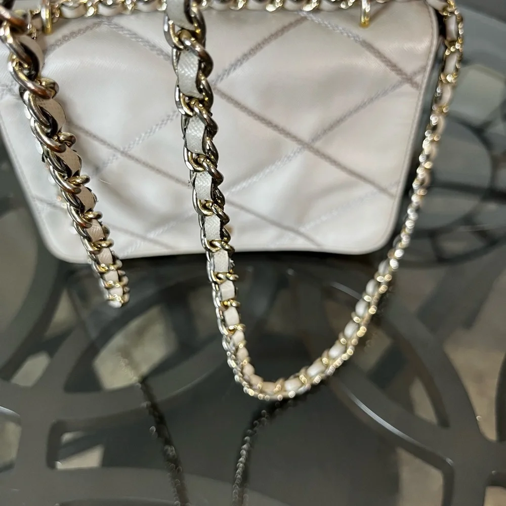 Tory Burch Robinson Quilted Stitch Crossbody Shoulder Bag